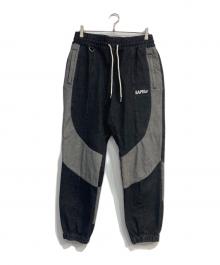 SAPEur（サプール）の古着「DENIM TRACK Pants」｜ブラック