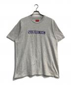 SUPREMEシュプリーム）の古着「Floral Logo Tee」｜グレー