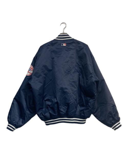 MAJESTIC ATHLETIC（マジェスティック アスレティック）Majestic Athletic (マジェスティック アスレティック) AUTHENTIC (オーセンティック) スタジャン ネイビー サイズ:Lの古着・服飾アイテム