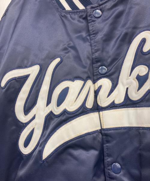 MAJESTIC ATHLETIC（マジェスティック アスレティック）Majestic Athletic (マジェスティック アスレティック) AUTHENTIC (オーセンティック) スタジャン ネイビー サイズ:Lの古着・服飾アイテム