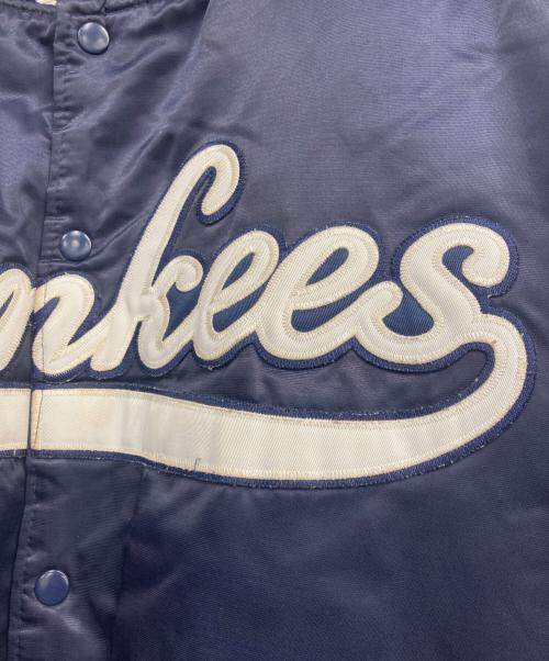 MAJESTIC ATHLETIC（マジェスティック アスレティック）Majestic Athletic (マジェスティック アスレティック) AUTHENTIC (オーセンティック) スタジャン ネイビー サイズ:Lの古着・服飾アイテム