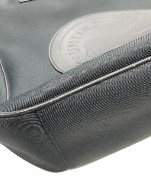 HUNTING WORLD（ハンティングワールド）HUNTING WORLD (ハンティングワールド) トートバッグ ブラックの古着・服飾アイテム