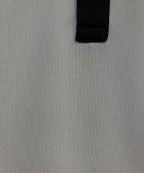 BRIEFING（ブリーフィング）BRIEFING (ブリーフィング) BI-CLR POLO ホワイト×ブラック サイズ:Sの古着・服飾アイテム