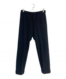 Y's（ワイズ）の古着「ウールパンツ」｜ブラック