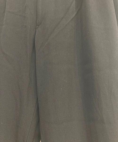 Y's（ワイズ）Y's (ワイズ) ウールタックパンツ ブラック サイズ:-の古着・服飾アイテム