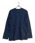 PLAY COMME des GARCONS (プレイコムデギャルソン) ロングスリーブドットTシャツ ネイビー サイズ:XL：6000円