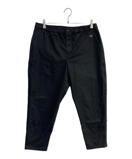 F.C. REAL BRISTOL（エフシーレアルブリストル）F.C. Real Bristol (エフシーレアルブリストル) COOLMAX STRETCH WIDE CROPPED VENTILATION CHINO PANTS　FCRB-220077 ブラック サイズ:XLの古着・服飾アイテム