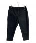 F.C. Real Bristol（エフシーレアルブリストル）の古着「COOLMAX STRETCH WIDE CROPPED VENTILATION CHINO PANTS　FCRB-220077」｜ブラック