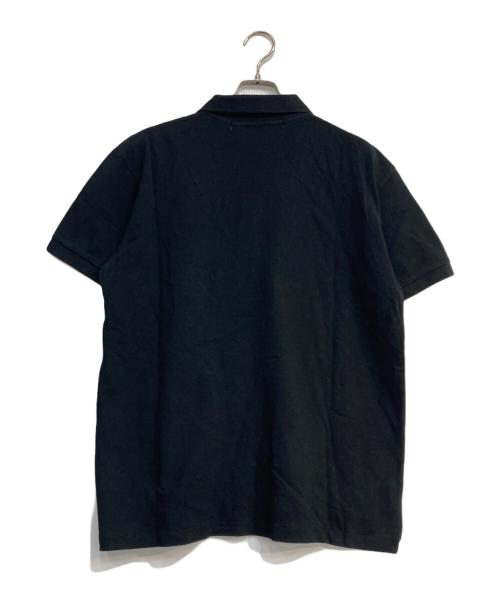 PLAY COMME des GARCONS（プレイコムデギャルソン）PLAY COMME des GARCONS (プレイコムデギャルソン) ハートワッペンポロシャツ ブラック サイズ:XLの古着・服飾アイテム