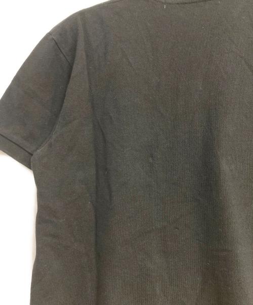 PLAY COMME des GARCONS（プレイコムデギャルソン）PLAY COMME des GARCONS (プレイコムデギャルソン) ハートワッペンポロシャツ ブラック サイズ:XLの古着・服飾アイテム