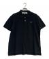 PLAY COMME des GARCONS（プレイコムデギャルソン）の古着「ハートワッペンポロシャツ」｜ブラック