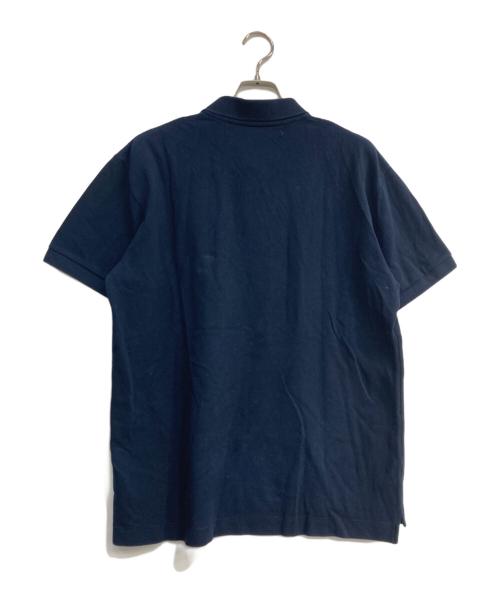 PLAY COMME des GARCONS（プレイコムデギャルソン）PLAY COMME des GARCONS (プレイコムデギャルソン) ハートワッペンポロシャツ ネイビー サイズ:XLの古着・服飾アイテム