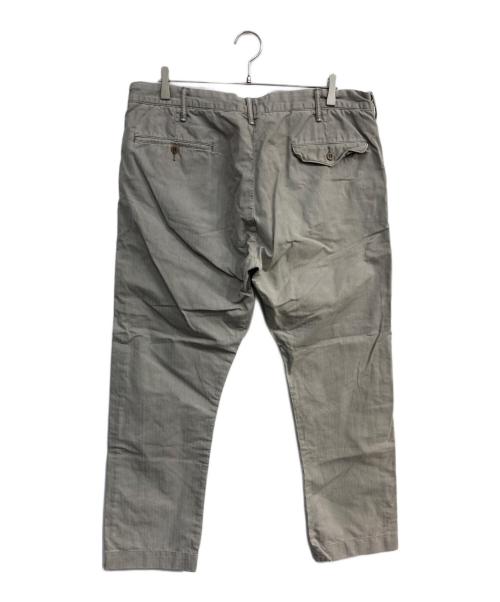 RRL（ダブルアールエル）RRL (ダブルアールエル) コットンヘリンボーンテーパードパンツ ベージュ サイズ:38×32の古着・服飾アイテム