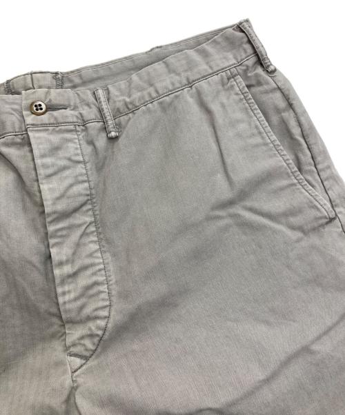 RRL（ダブルアールエル）RRL (ダブルアールエル) コットンヘリンボーンテーパードパンツ ベージュ サイズ:38×32の古着・服飾アイテム
