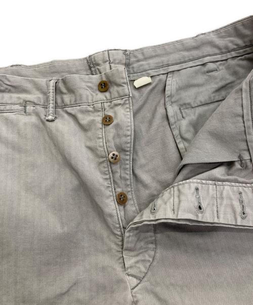 RRL（ダブルアールエル）RRL (ダブルアールエル) コットンヘリンボーンテーパードパンツ ベージュ サイズ:38×32の古着・服飾アイテム