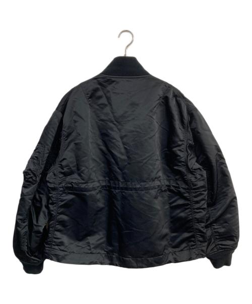 sacai（サカイ）sacai (サカイ) Nylon Twill Blouson ボンバージャケット　22-02931M ブラック サイズ:3の古着・服飾アイテム