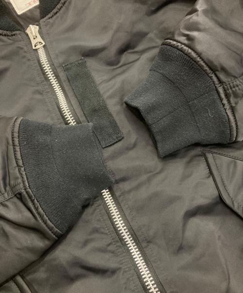 sacai（サカイ）sacai (サカイ) Nylon Twill Blouson ボンバージャケット　22-02931M ブラック サイズ:3の古着・服飾アイテム