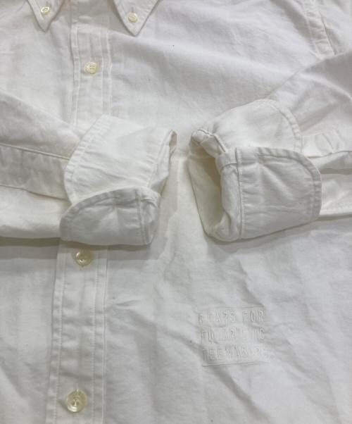 HUMAN MADE（ヒューマンメイド）HUMAN MADE (ヒューマンメイド) オックスフォードL/Sボタンダウンシャツ ホワイト サイズ:XLの古着・服飾アイテム