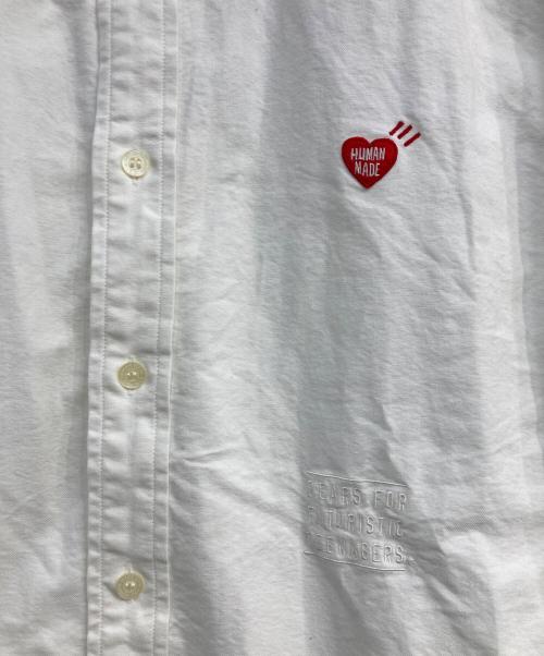 HUMAN MADE（ヒューマンメイド）HUMAN MADE (ヒューマンメイド) オックスフォードL/Sボタンダウンシャツ ホワイト サイズ:XLの古着・服飾アイテム