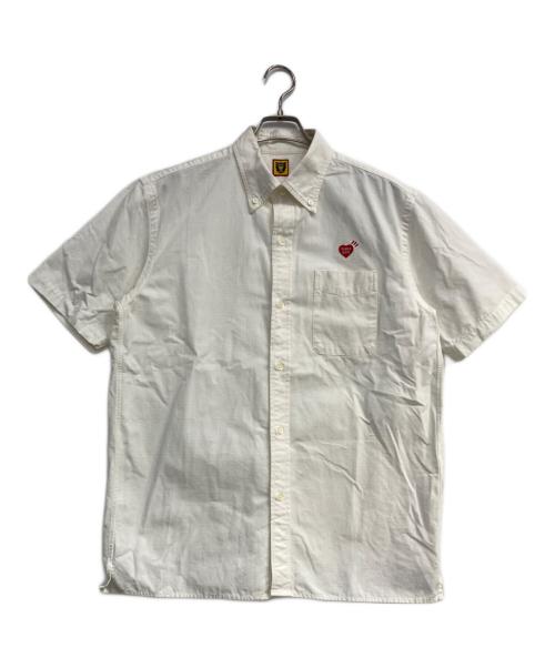 HUMAN MADE（ヒューマンメイド）HUMAN MADE (ヒューマンメイド) オックスフォードS/Sボタンダウンシャツ ホワイト サイズ:XLの古着・服飾アイテム