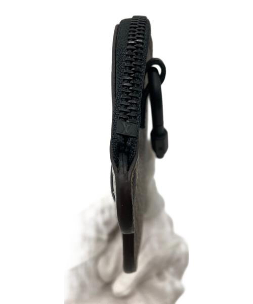 HUMAN MADE（ヒューマンメイド）HUMAN MADE (ヒューマンメイド) LOUIS VUITTON (ルイ ヴィトン) LV スクエアードコレクション ダック コイン・カードホルダー ブラック×ブラウンの古着・服飾アイテム