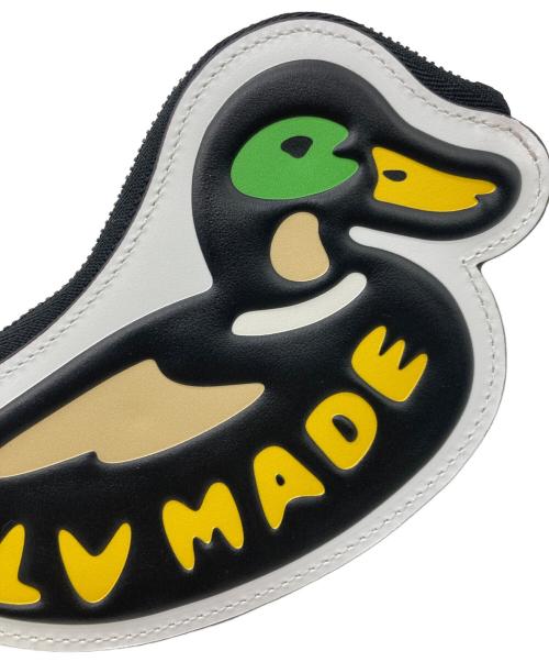 HUMAN MADE（ヒューマンメイド）HUMAN MADE (ヒューマンメイド) LOUIS VUITTON (ルイ ヴィトン) LV スクエアードコレクション ダック コイン・カードホルダー ブラック×ブラウンの古着・服飾アイテム