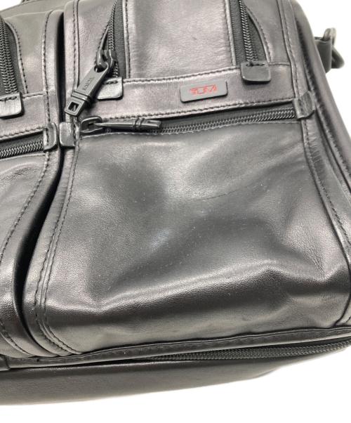 TUMI（トゥミ）TUMI (トゥミ) エクスパンダブル・オーガナイザー・レザー・コンピューター・ブリーフ ブラックの古着・服飾アイテム