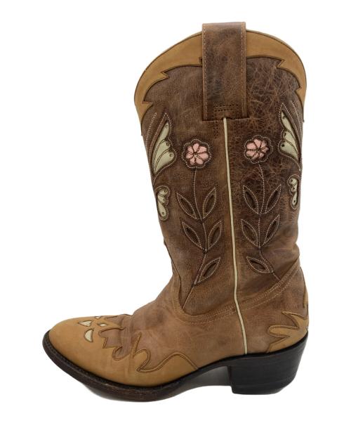 Montana（モンタナ）Montana (モンタナ) ウェスタンブーツ ブラウン サイズ:D 6.5の古着・服飾アイテム