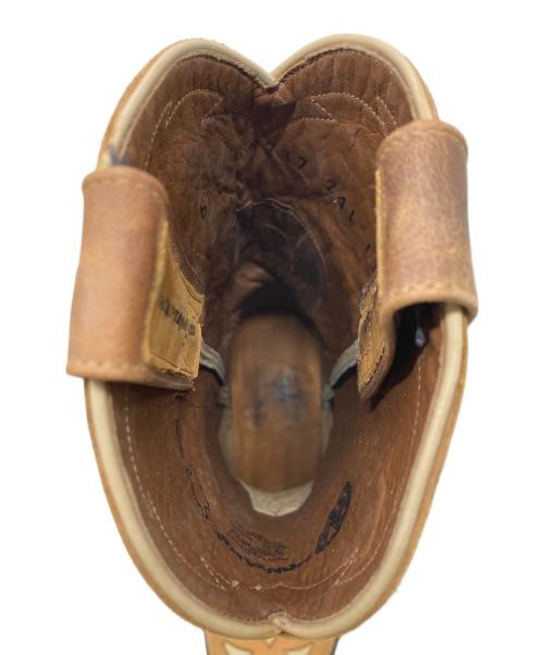 Montana（モンタナ）Montana (モンタナ) ウェスタンブーツ ブラウン サイズ:D 6.5の古着・服飾アイテム