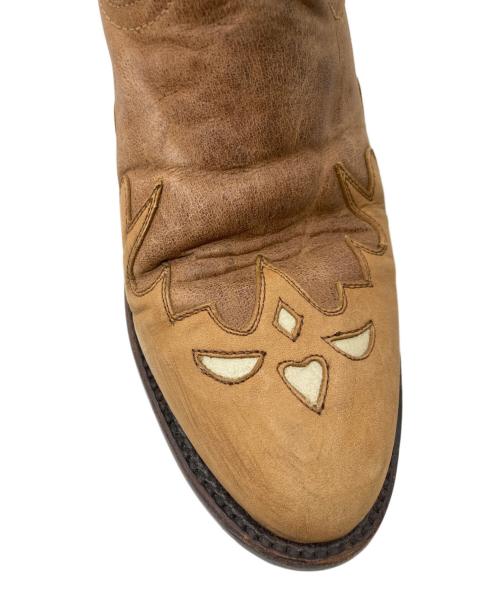 Montana（モンタナ）Montana (モンタナ) ウェスタンブーツ ブラウン サイズ:D 6.5の古着・服飾アイテム