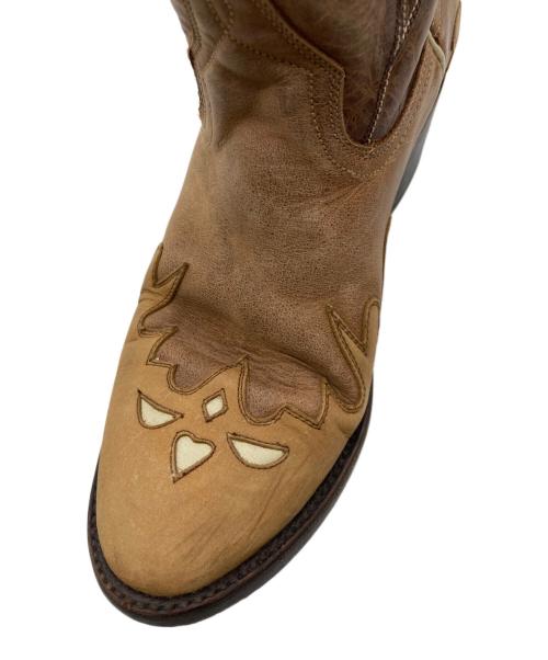 Montana（モンタナ）Montana (モンタナ) ウェスタンブーツ ブラウン サイズ:D 6.5の古着・服飾アイテム