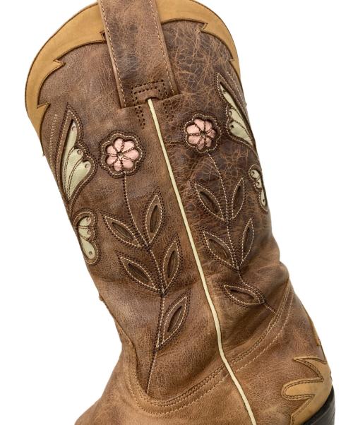 Montana（モンタナ）Montana (モンタナ) ウェスタンブーツ ブラウン サイズ:D 6.5の古着・服飾アイテム