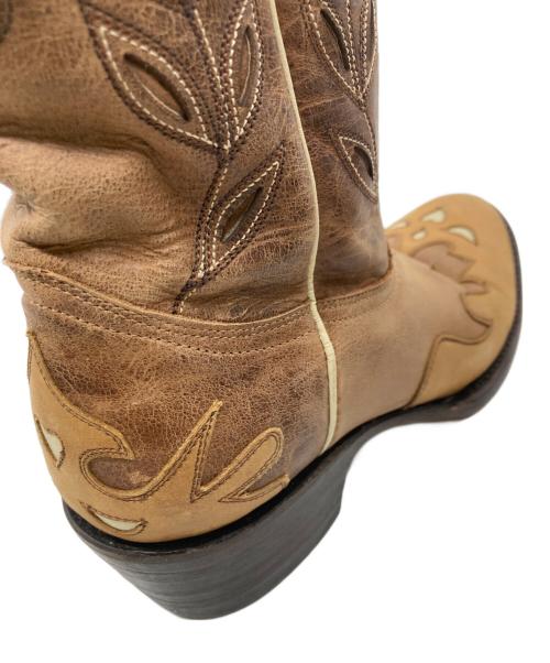 Montana（モンタナ）Montana (モンタナ) ウェスタンブーツ ブラウン サイズ:D 6.5の古着・服飾アイテム