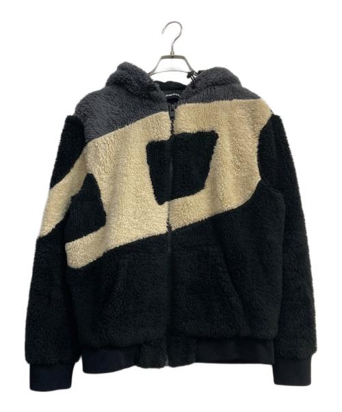 DIESEL（ディーゼル）DIESEL (ディーゼル) ALDY-0EAZRボアジャケット ブラック サイズ:Sの古着・服飾アイテム