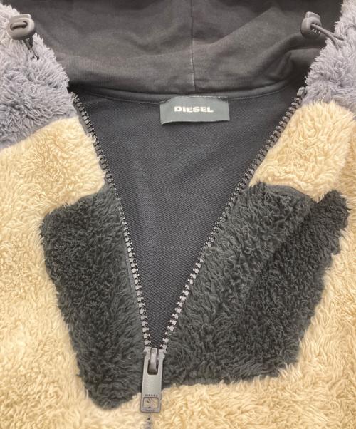 DIESEL（ディーゼル）DIESEL (ディーゼル) ALDY-0EAZRボアジャケット ブラック サイズ:Sの古着・服飾アイテム