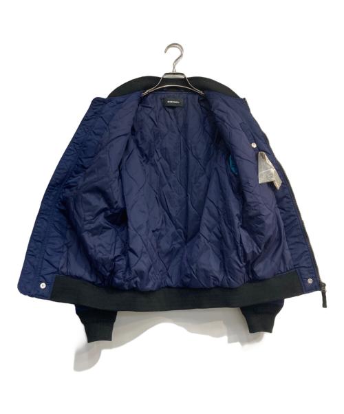 DIESEL（ディーゼル）DIESEL (ディーゼル) MA-1ジャケット ネイビー サイズ:Sの古着・服飾アイテム