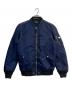 DIESEL（ディーゼル）の古着「MA-1ジャケット」｜ネイビー