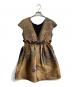 FENDI (フェンディ) Cap-Sleeve Botanical Wallpaper-Print Mini Dress ブラウン サイズ:S：17000円