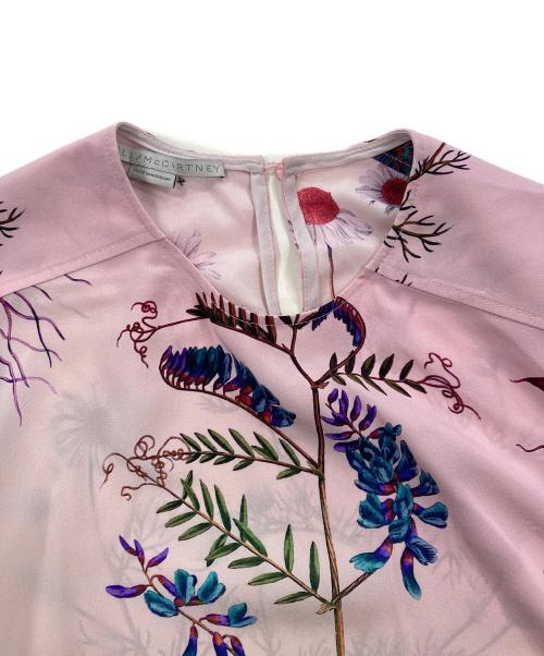 STELLA McCARTNEY（ステラマッカートニー）STELLA McCARTNEY (ステラマッカートニー) 総柄シルクブラウス ピンク サイズ:36の古着・服飾アイテム