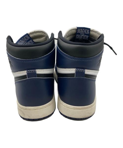 NIKE（ナイキ）NIKE (ナイキ) AIR JORDAN 1 RETRO HIGH OG ネイビー サイズ:27.5cmの古着・服飾アイテム