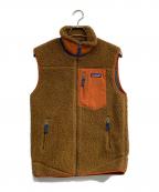 Patagoniaパタゴニア）の古着「Classic Retro-X VEST」｜ブラウン×オレンジ