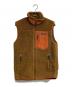 Patagonia（パタゴニア）の古着「Classic Retro-X VEST」｜ブラウン×オレンジ