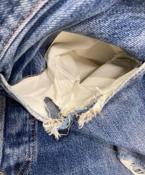 LEVI'S（リーバイス）LEVI'S (リーバイス) 501XXデニムパンツ　ボタン裏555 バレンシア製 90’ｓ BIGE 赤耳 インディゴ サイズ:W36×L36の古着・服飾アイテム