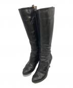 LOUIS VUITTONルイ ヴィトン）の古着「ロングブーツ」｜ブラック