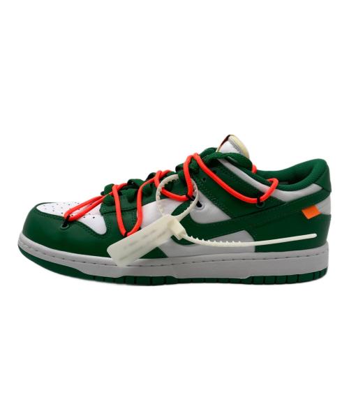 NIKE（ナイキ）NIKE (ナイキ) OFFWHITE (オフホワイト) DUNK LOW グリーン サイズ:27cmの古着・服飾アイテム