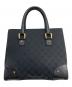 GUCCI（グッチ）の古着「GGキャンバス ハンドバッグ」｜ブラック