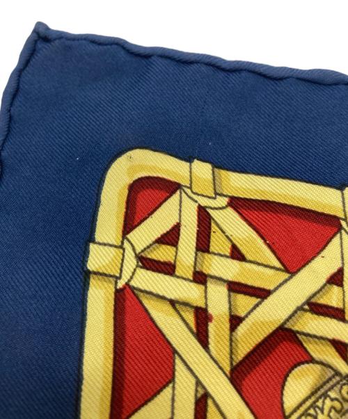 HERMES（エルメス）HERMES (エルメス) FEUX DE ROUTE 馬車のランタン ネイビー×ベージュの古着・服飾アイテム