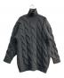 CLANE（クラネ）の古着「BIG CABLE OVER HAND KNIT TOPS」｜グレー