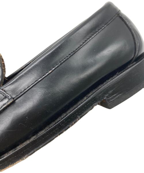 G.H.BASS（ジーエイチバス）G.H.BASS (ジーエイチバス) LOGAN ローファー ブラック サイズ:40 1/2の古着・服飾アイテム