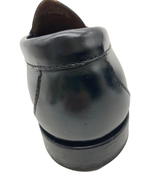 G.H.BASS（ジーエイチバス）G.H.BASS (ジーエイチバス) LOGAN ローファー ブラック サイズ:40 1/2の古着・服飾アイテム